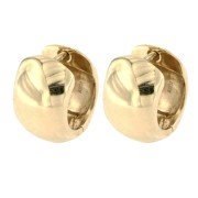 Klapcreool bol 9,50 mm breed geelgoud