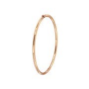 Slavenarmband roodgoud rond 3 mm