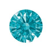 Zirkonia Aqua - rond brilliant geslepen 