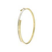 Slavenarmband vlak smal bicolor