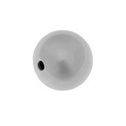 Ballen met 1 gat zilver