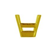Domino Chaton CE4 geelgoud baquette