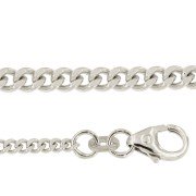Gourmet colliers 50 cm witgoud 1,40 - 1,70 mm