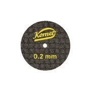 Doorslijpschijfjes Komet 0,2 - 0,5 mm, versterkt