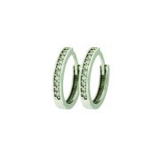 Creool diamant rail HSI 0,15 ct witgoud