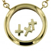 Symbol Chain '65' Happy Crosses 42-45 cm
