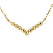 Symbol Chain '23' 'V' Pareldraad 42-45 cm