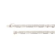 Armband fantasie schakel breed 20 cm witgoud