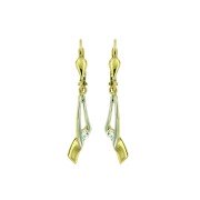 Oorhangers 1 Fantasie Zirkonia 26 mm
